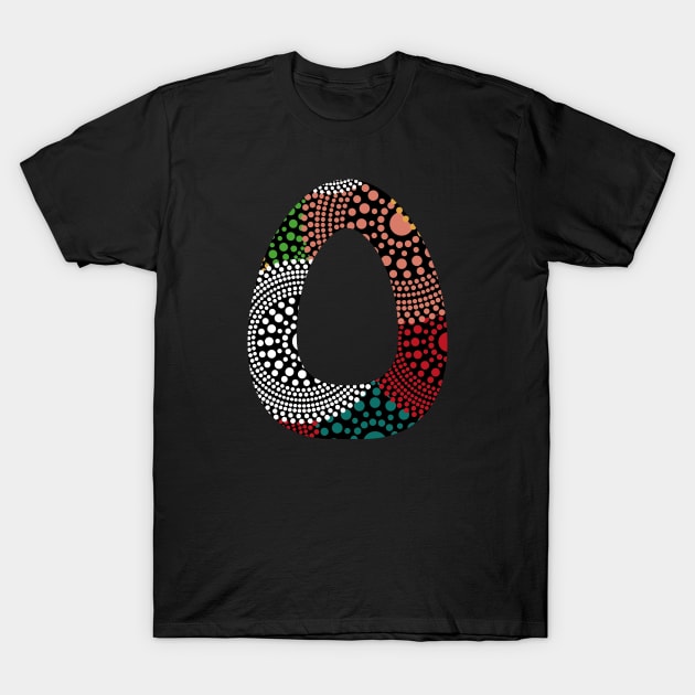 O Aboriginal Art T-Shirt by Food in a Can